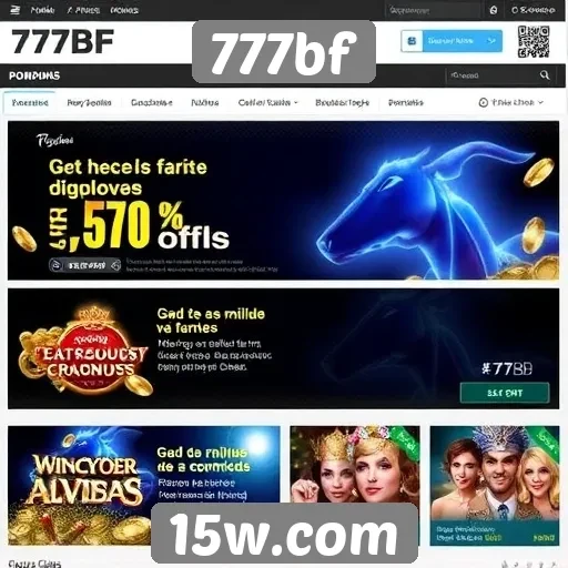 Promoções e bônus oferecidos por 777bf